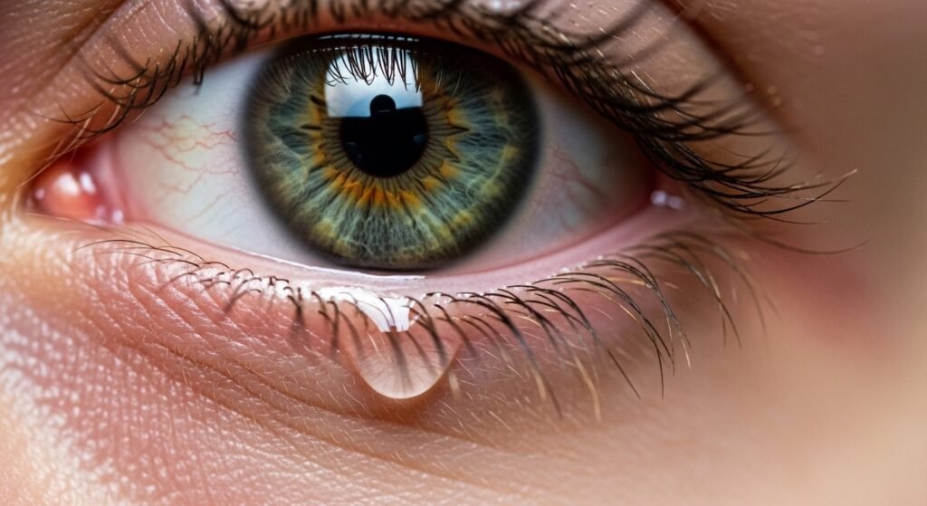 Spiritual Meaning of Tears from Right Eye and Left Eye