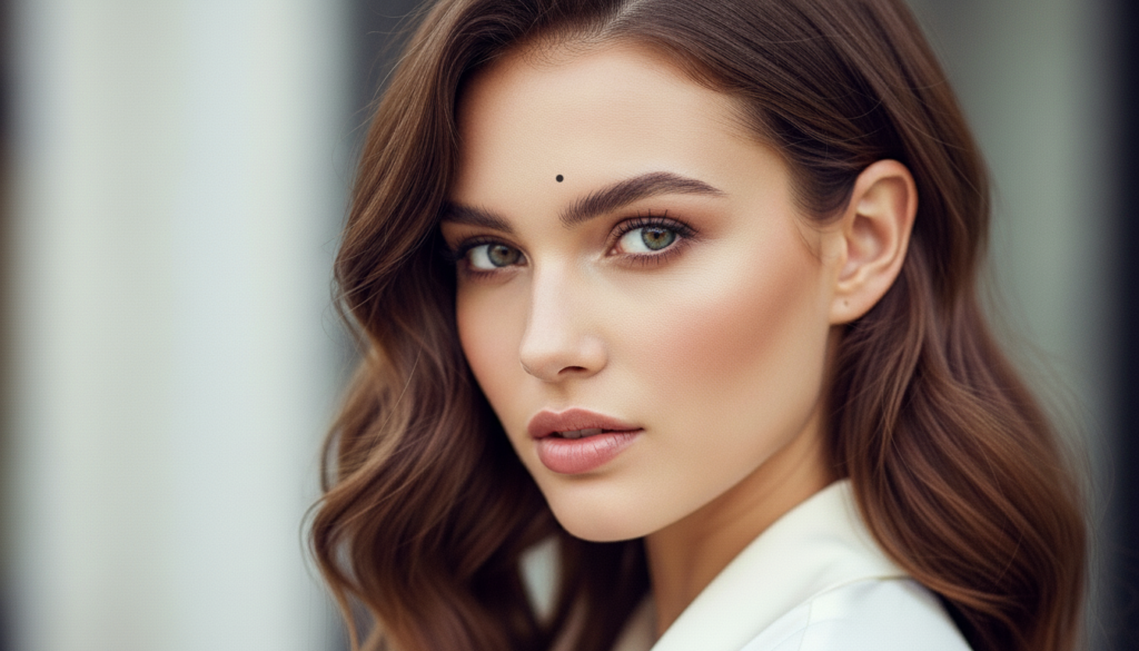 Spiritual meaning of mole on the forehead for females and males