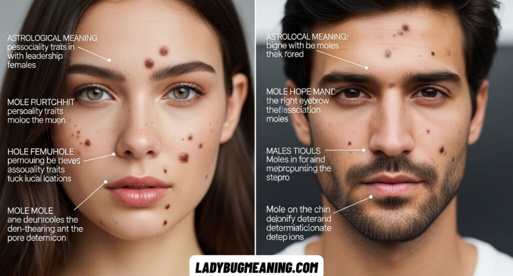 Moles on the Face Meaning