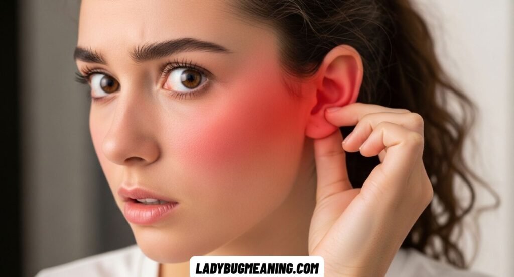 Ear Burning Spiritual Meaning (Hot Right & Left Ear)