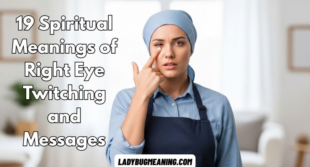 Right Eye Twitching Superstitions and Spiritual Meanings