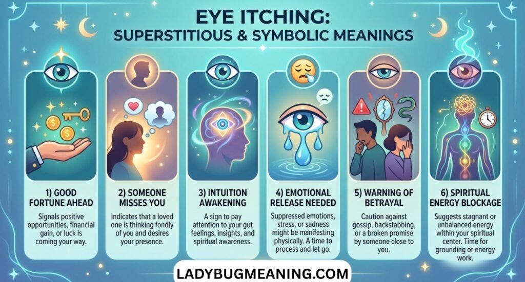 Eye Itching Spiritual Meaning