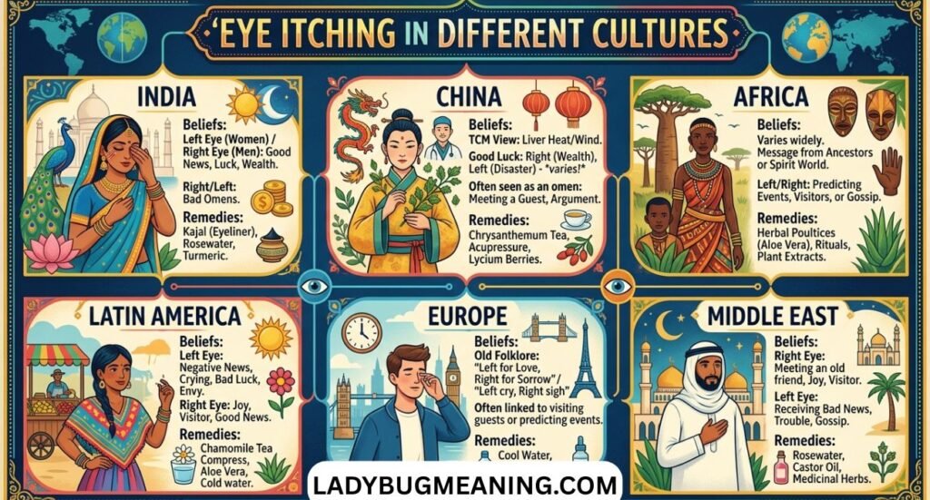Eye Itching Spiritual Meaning