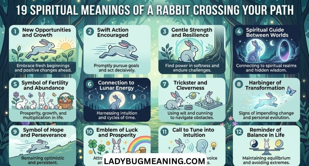 Spiritual Meaning of A Rabbit Crossing Your Path