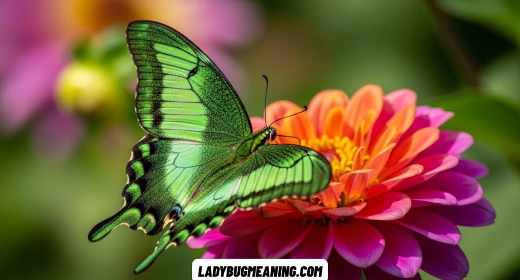 Green Butterfly Spiritual Meaning