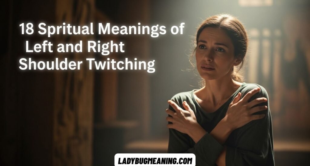 Shoulder Twitching Superstition & Spiritual Meaning