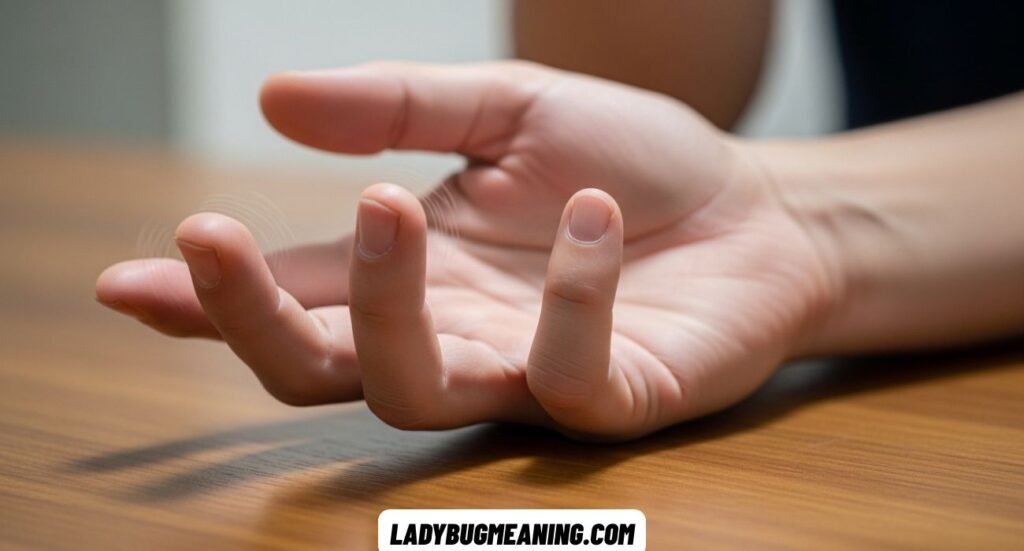 Spiritual Meanings of Finger and Hand Twitching & Superstitions