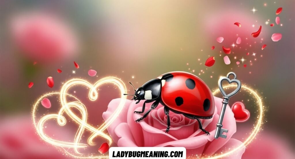red ladybug spiritual meaning and symbolism