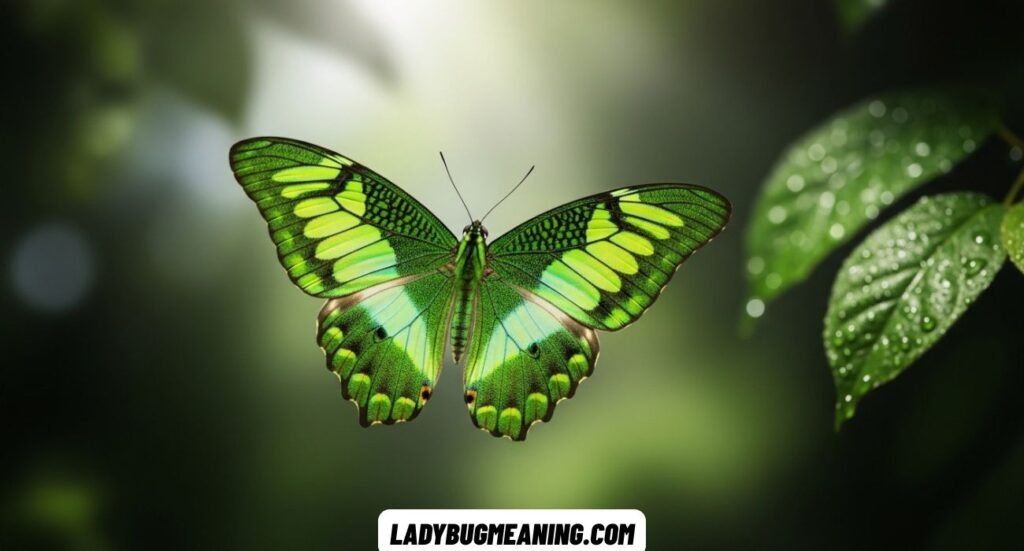 Green Butterfly Spiritual Meaning