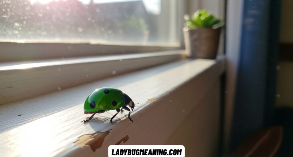 Green Ladybug Spiritual Meaning
