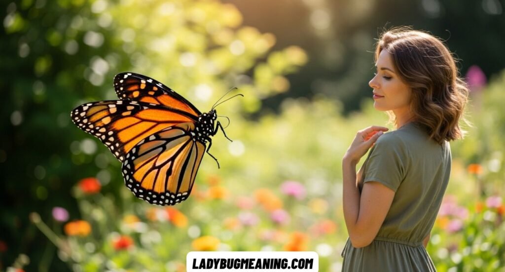 Spiritual Meaning of a Orange and Black Butterfly