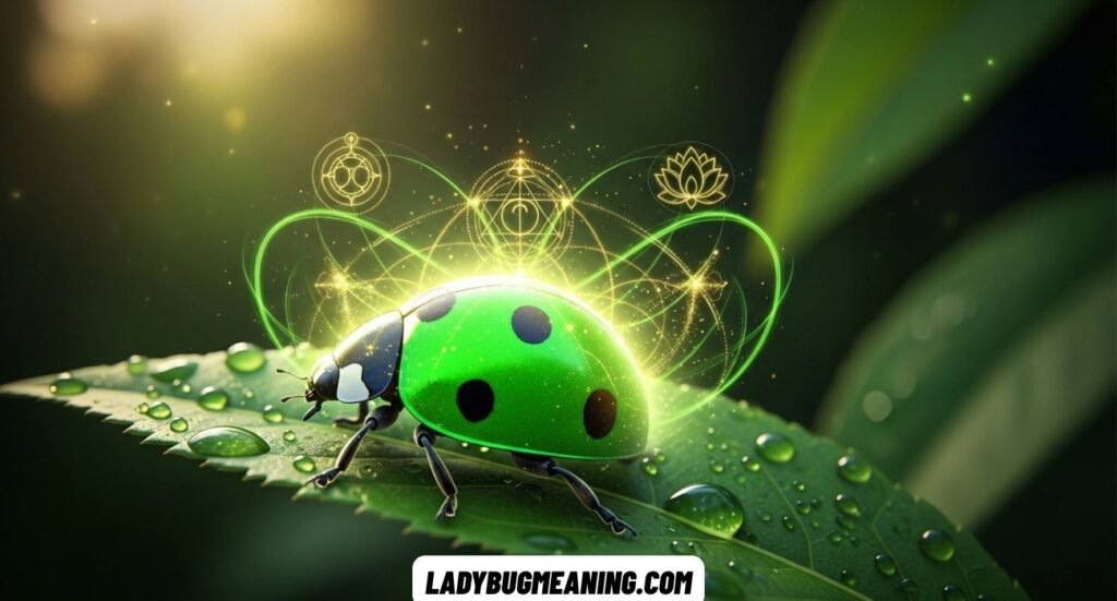 Green Ladybug Spiritual Meaning