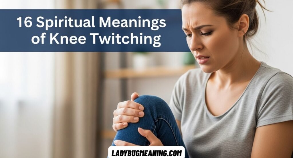 Knee Twitching Superstition & Spiritual Meaning
