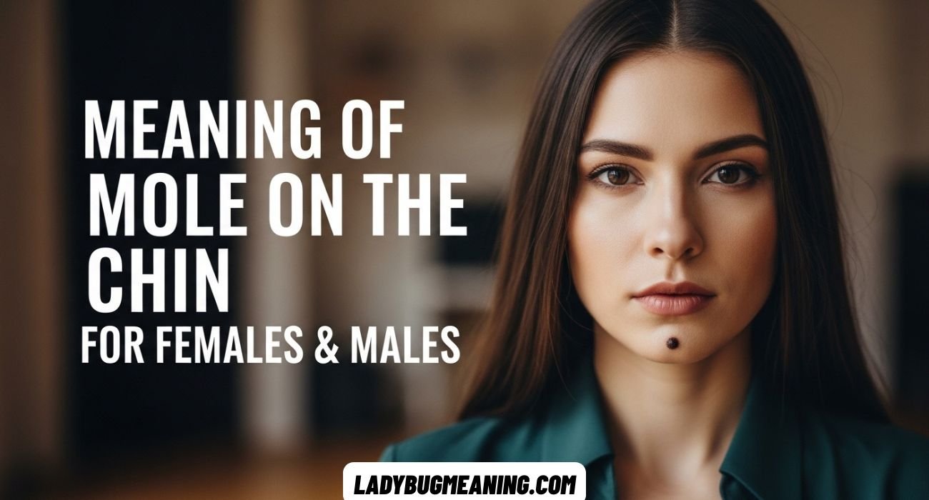 Meaning of Mole on the Chin for Females & Males
