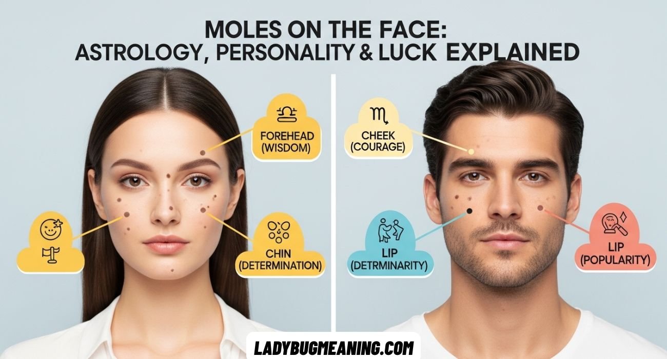Moles on the Face Meaning