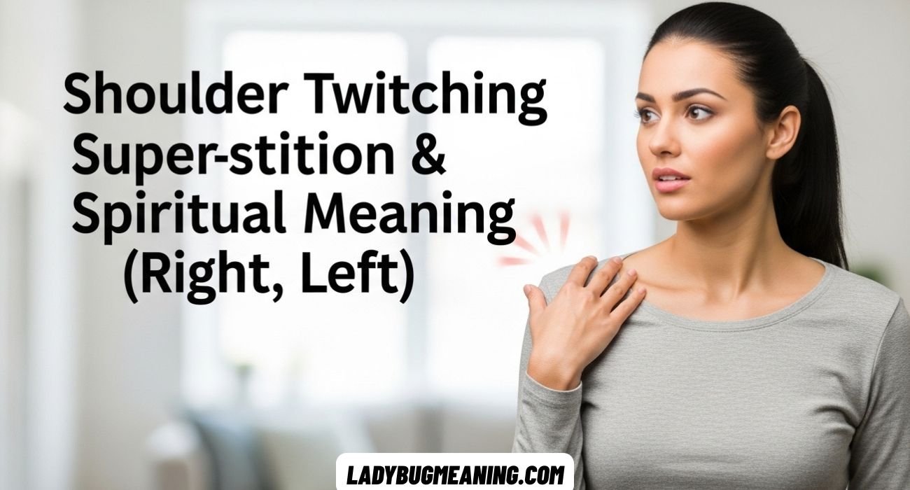 Shoulder Twitching Superstition & Spiritual Meaning