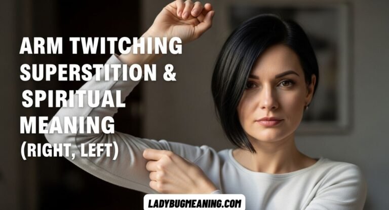 Arm Twitching Superstition & Spiritual Meaning (Right, Left)