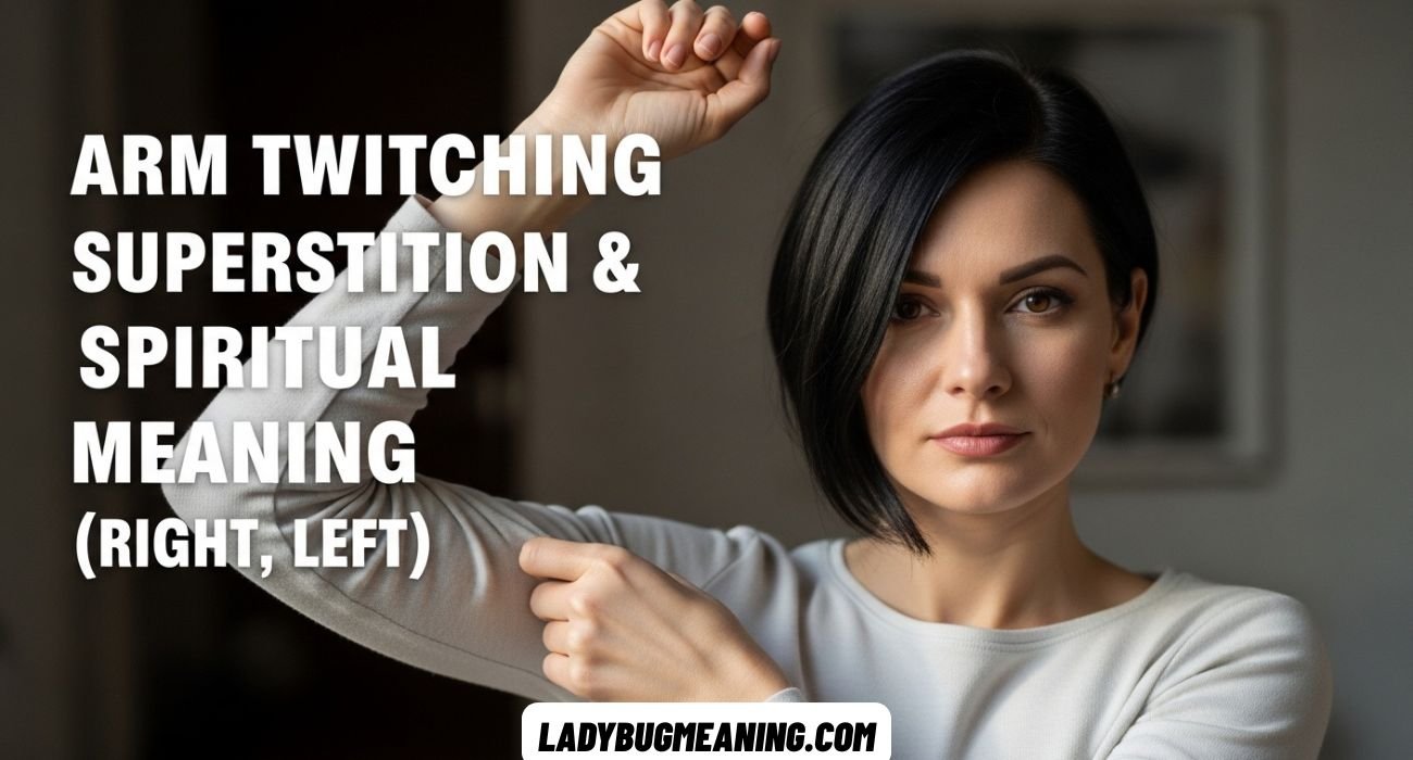 Arm Twitching Superstition & Spiritual Meaning (Right, Left)
