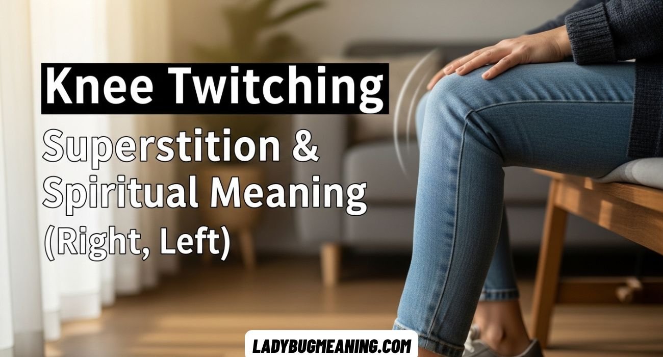 Knee Twitching Superstition & Spiritual Meaning