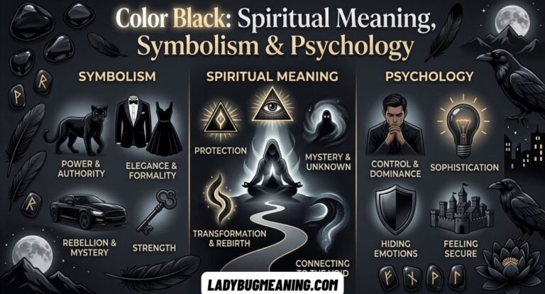 Color Black Spiritual Meaning, Symbolism & Psychology
