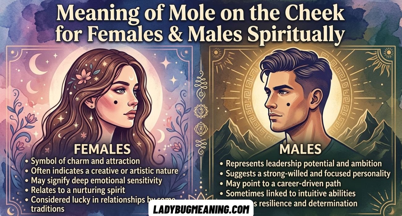 Meaning of Mole on the Cheek for Females & Males Spiritually