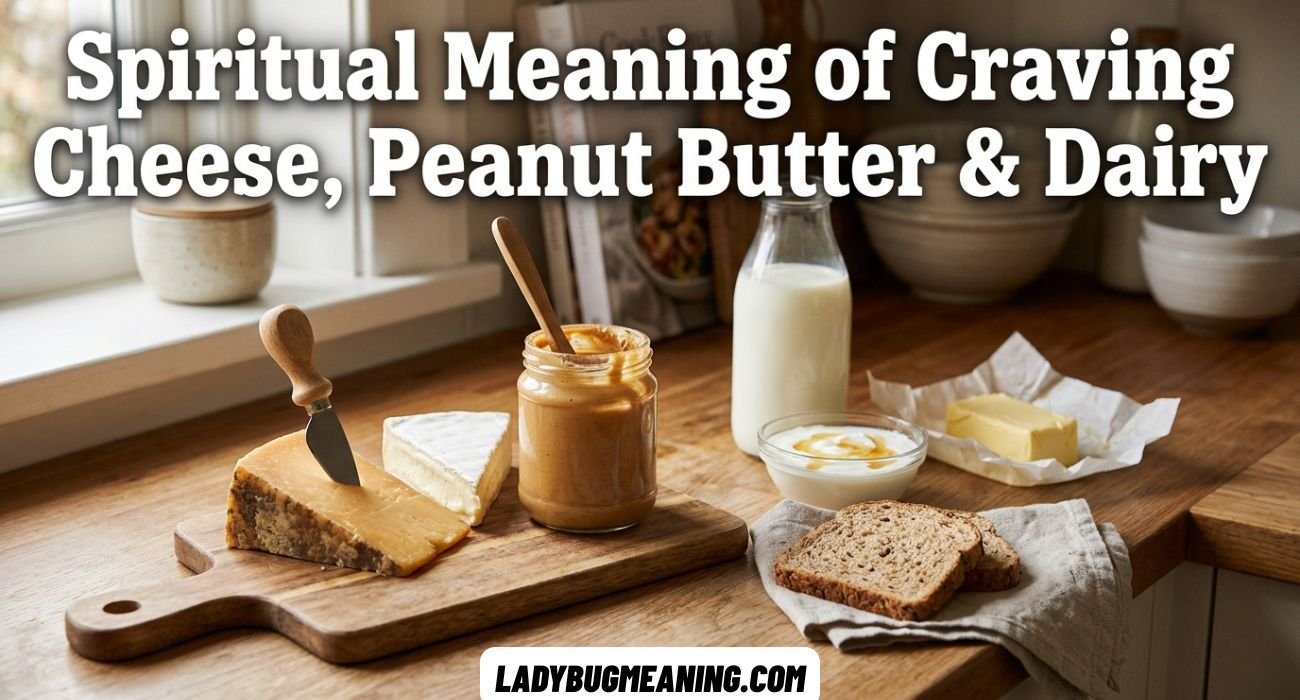 Spiritual Meaning of Craving Cheese, Peanut Butter & Dairy