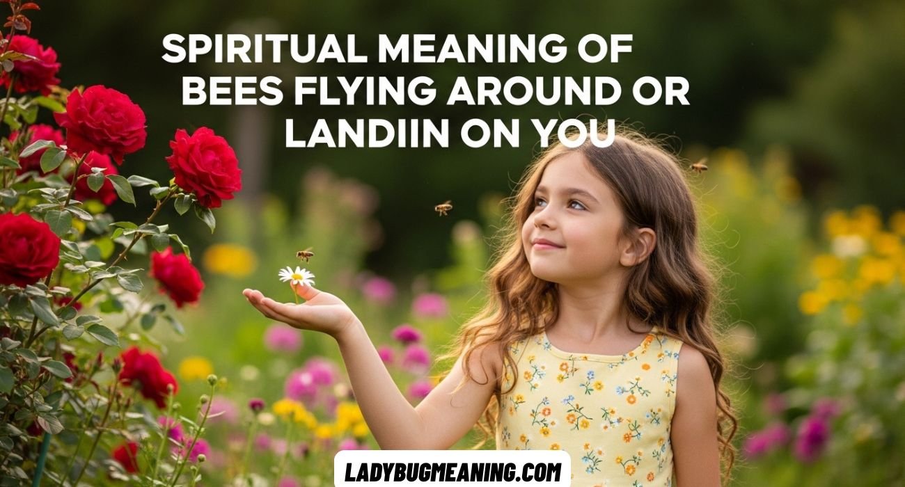 Spiritual Meaning of Bees Flying Around You