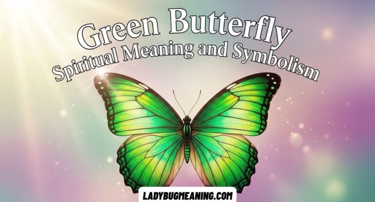 Green Butterfly Spiritual Meaning