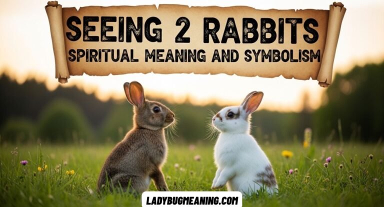Seeing 2 Rabbits Spiritual Meaning and Symbolism