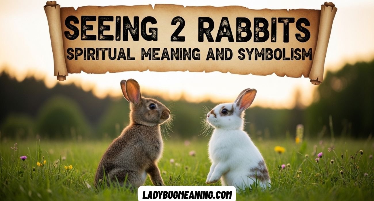 Seeing 2 Rabbits Spiritual Meaning and Symbolism